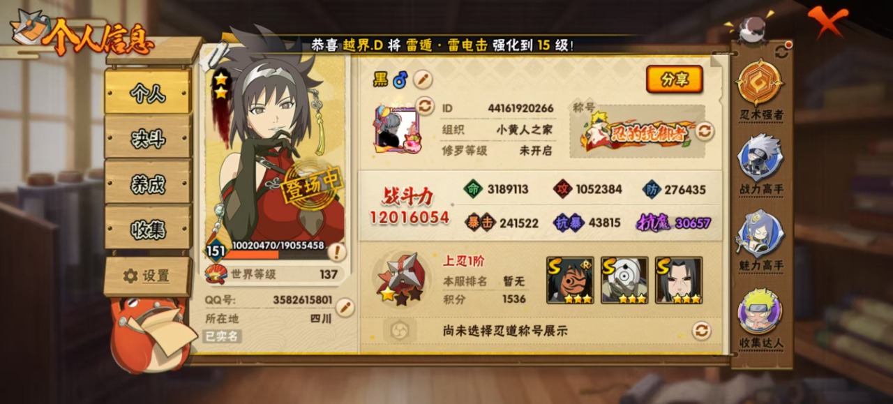 V11 23S 可二次 S级忍者：艾「忍界...