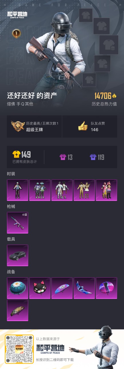 HPQM3256195和平精英账号详情图16