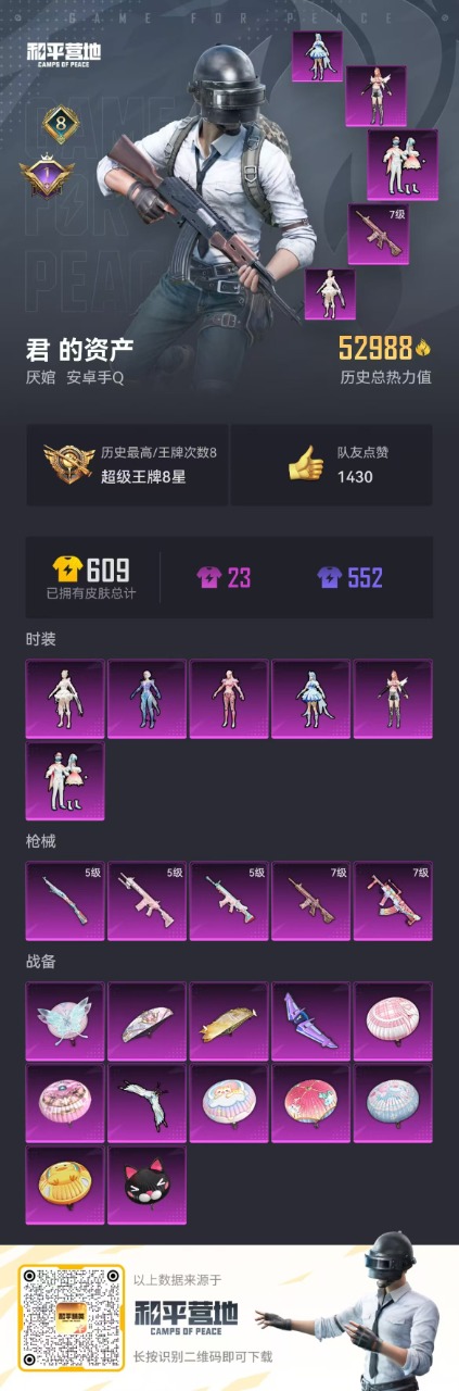HPQM3254332和平精英账号详情图2 HPQM3254332和平精英账号详情图2