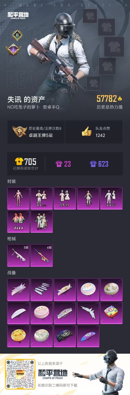 HPQM3254226和平精英账号详情图2 HPQM3254226和平精英账号详情图2