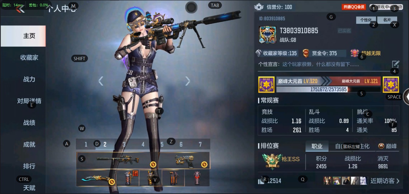 CFMQM331464枪战王者账号详情图2 CFMQM331464枪战王者账号详情图2