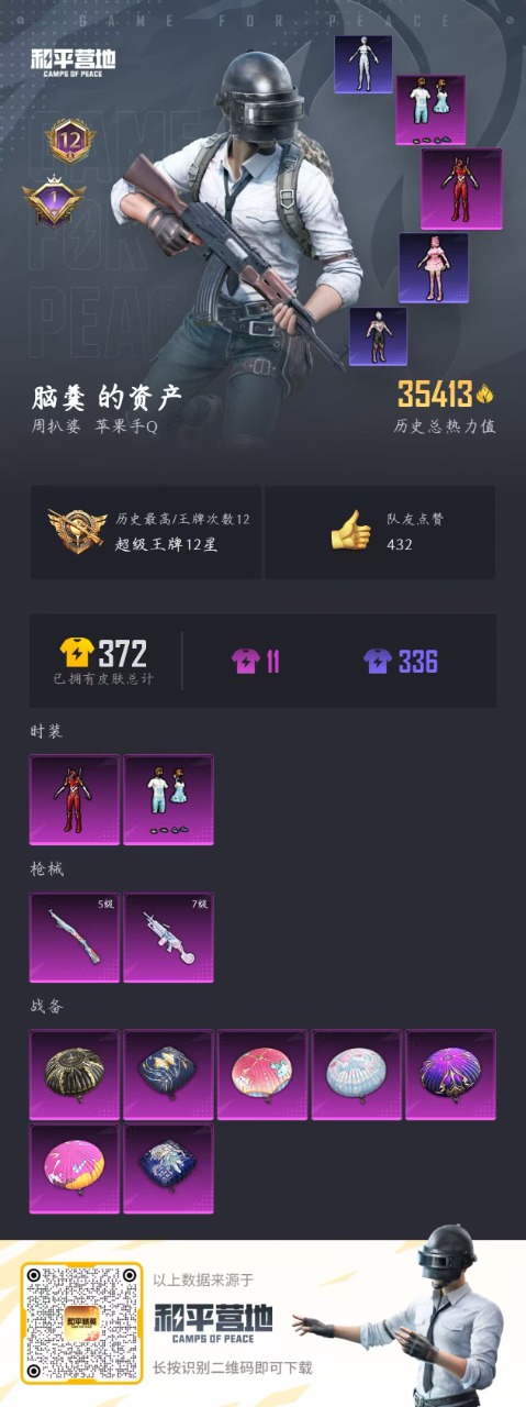 HPQM3249463和平精英账号详情图7