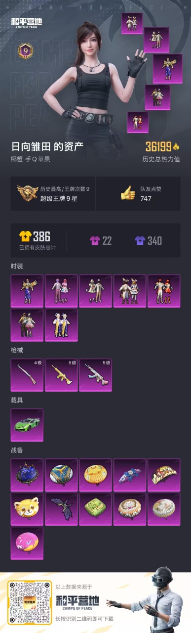 HPQM3251955和平精英账号详情图2 HPQM3251955和平精英账号详情图2