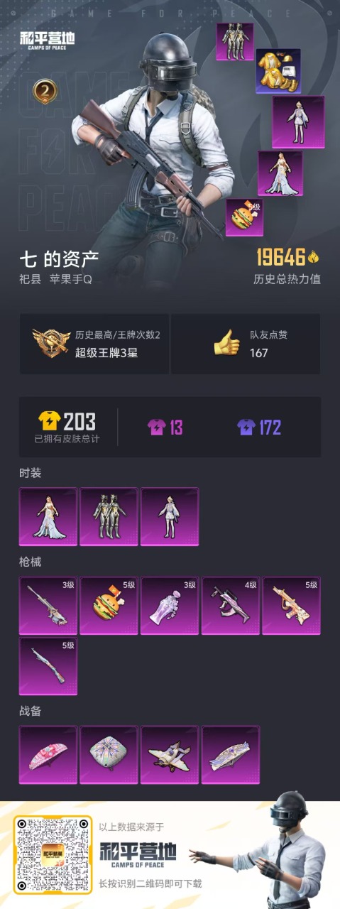 HPQM3251952和平精英账号详情图4 HPQM3251952和平精英账号详情图4