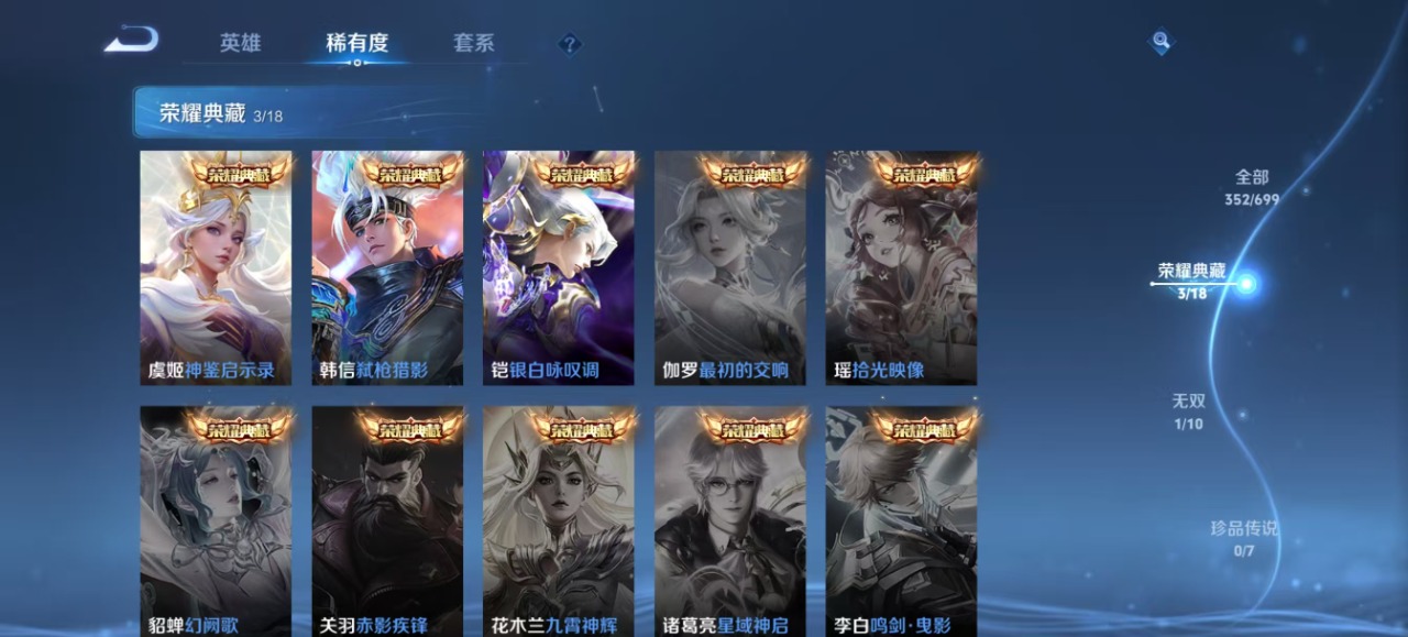 WZQM3157999王者荣耀账号详情图6 WZQM3157999王者荣耀账号详情图6