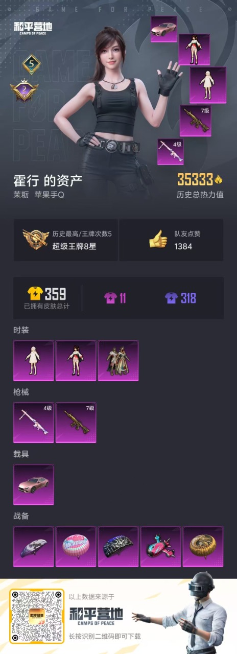 HPQM3250662和平精英账号详情图3 HPQM3250662和平精英账号详情图3