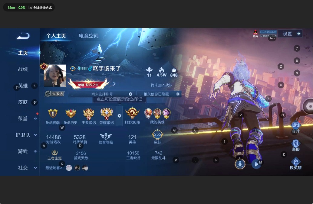 WZQM3147621王者荣耀账号详情图2 WZQM3147621王者荣耀账号详情图2