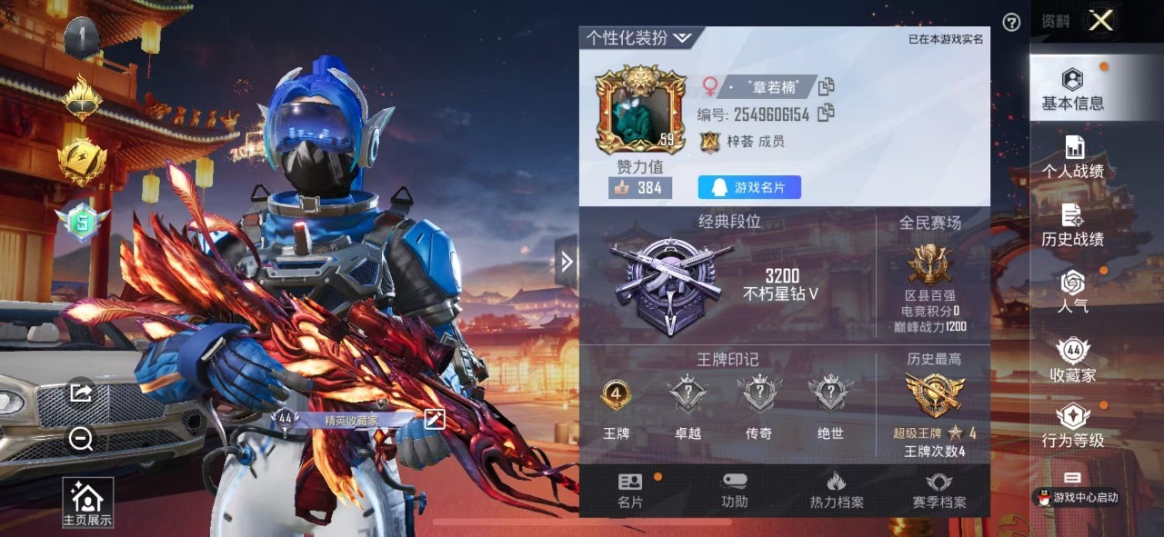 HPQM3257844和平精英账号详情图8