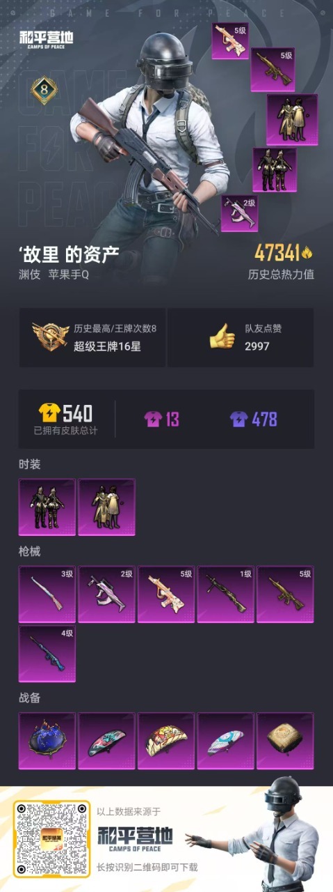 HPQM3246646和平精英账号详情图4 HPQM3246646和平精英账号详情图4
