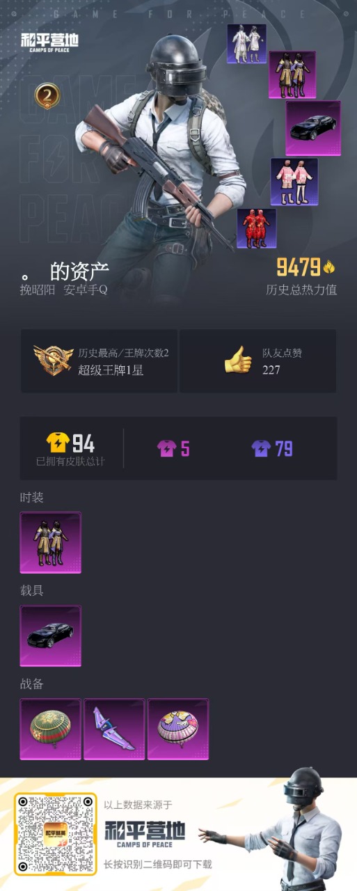 HPQM3248622和平精英账号详情图6 HPQM3248622和平精英账号详情图6