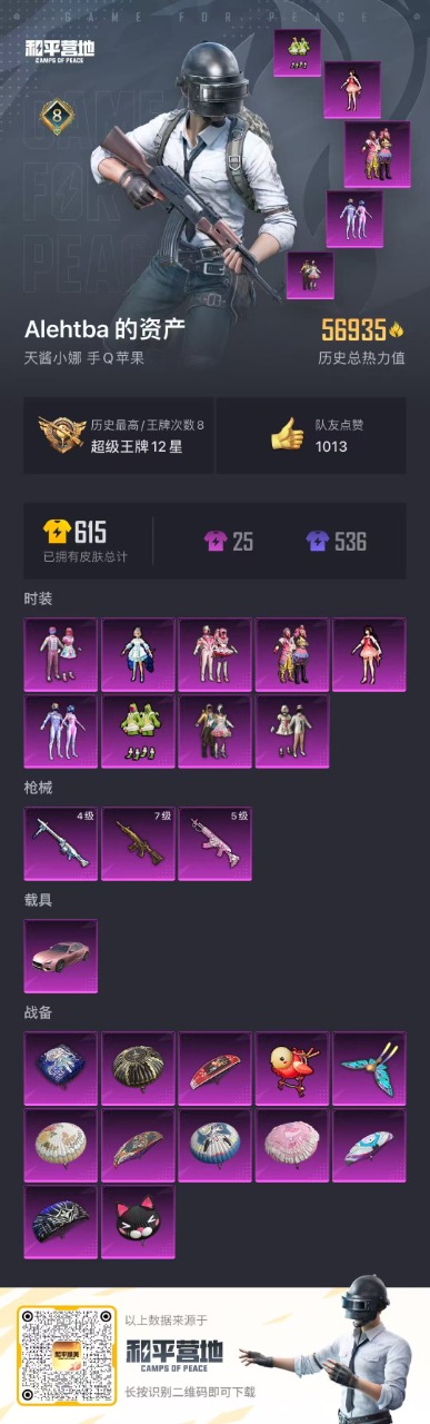 HPQM3248621和平精英账号详情图5 HPQM3248621和平精英账号详情图5