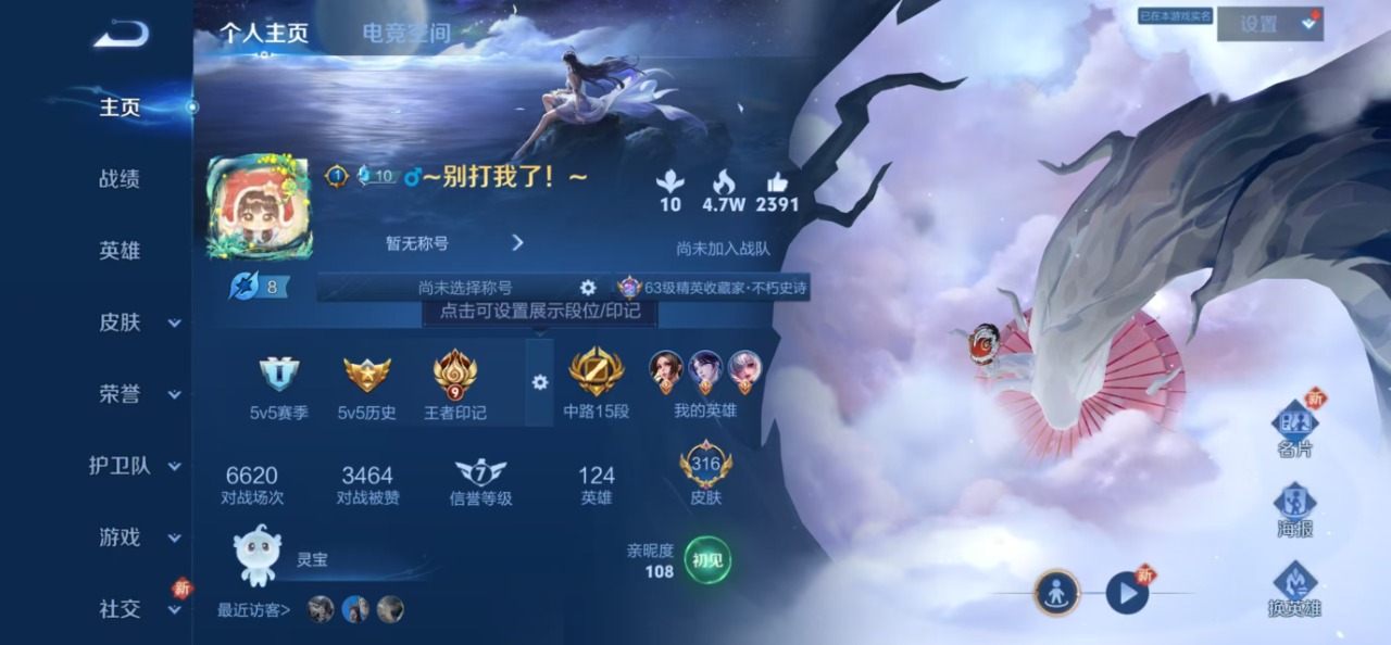 WZQM3160739王者荣耀账号详情图3 WZQM3160739王者荣耀账号详情图3