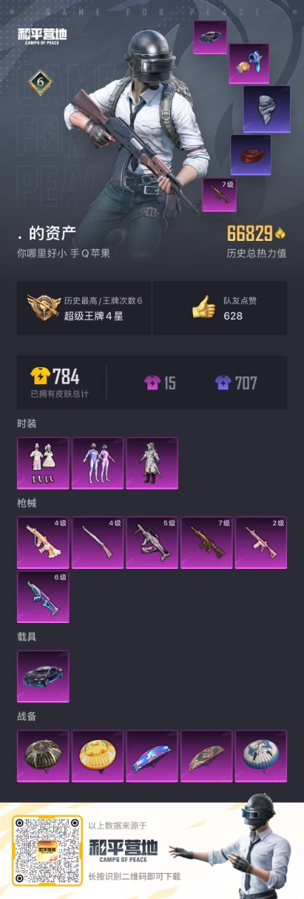 HPQM3255341和平精英账号详情图4 HPQM3255341和平精英账号详情图4