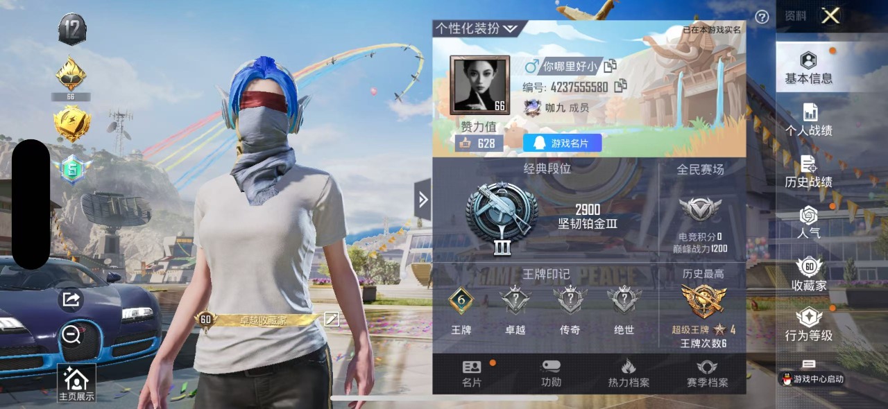 HPQM3255341和平精英账号详情图3 HPQM3255341和平精英账号详情图3