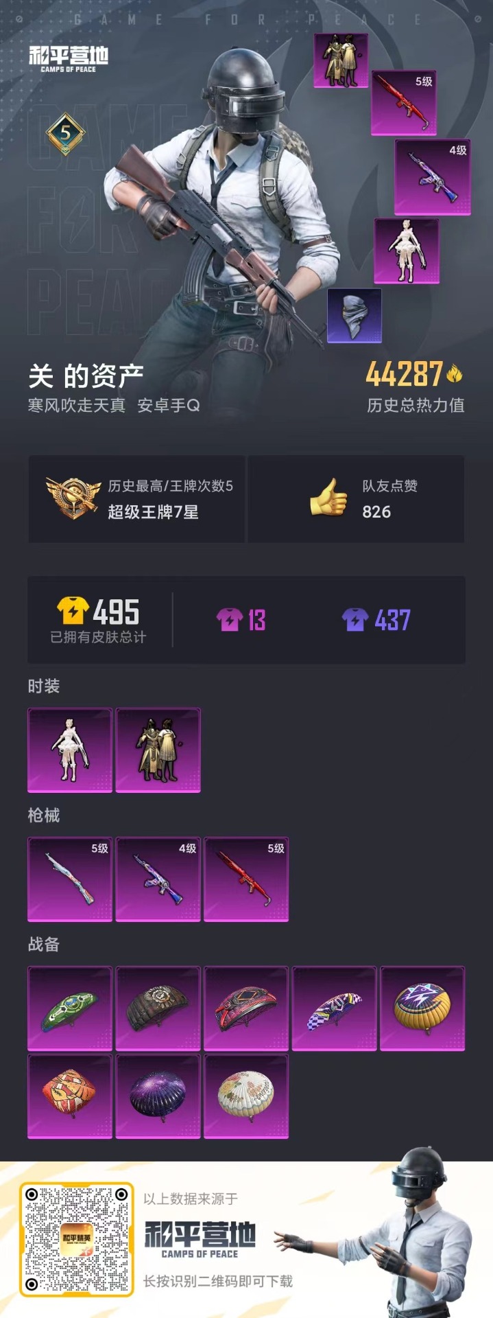 HPQM3248515和平精英账号详情图4 HPQM3248515和平精英账号详情图4