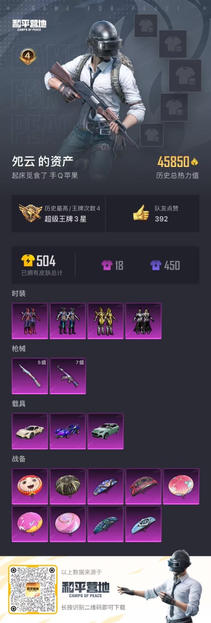HPQM3252235和平精英账号详情图4