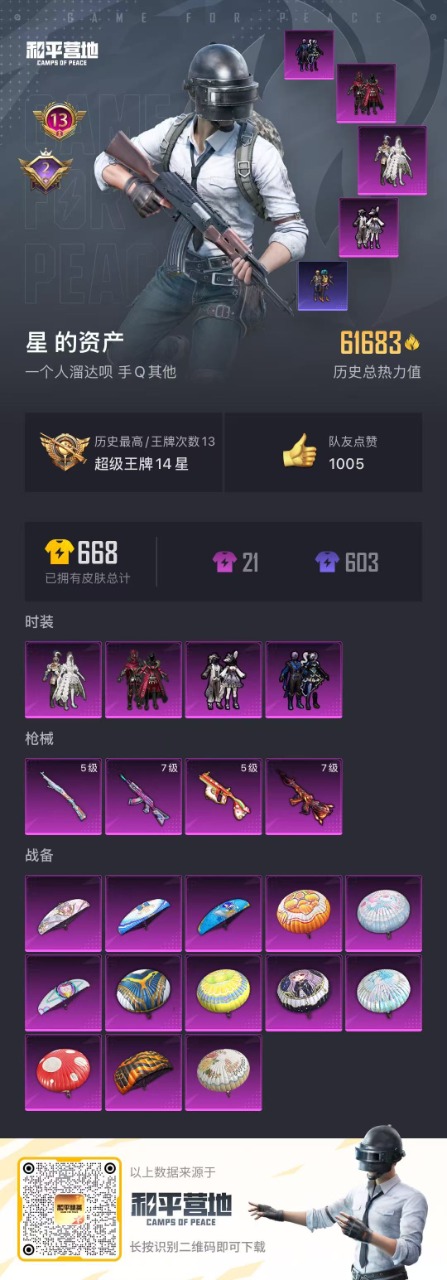 HPQM3256981和平精英账号详情图2
