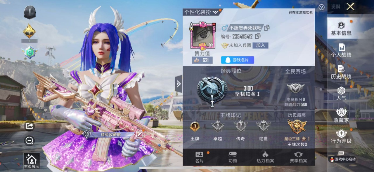 HPQM3257078和平精英账号详情图16