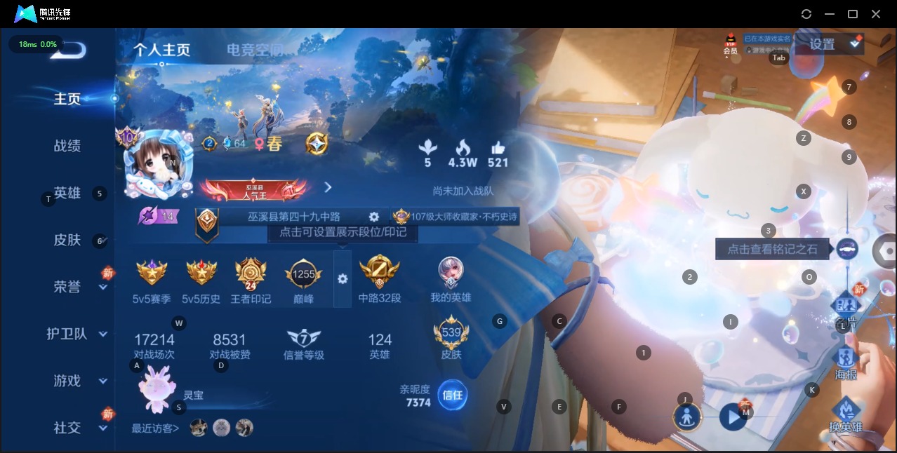 WZQM3151594王者荣耀账号详情图12 WZQM3151594王者荣耀账号详情图12