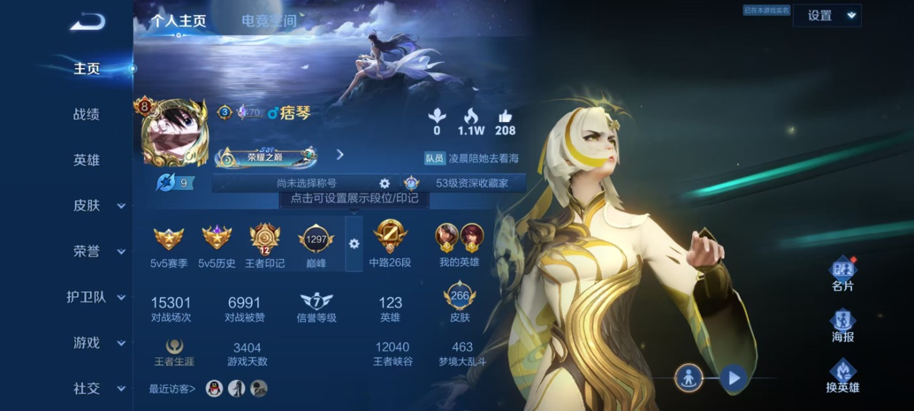 WZQM3152891王者荣耀账号详情图7 WZQM3152891王者荣耀账号详情图7