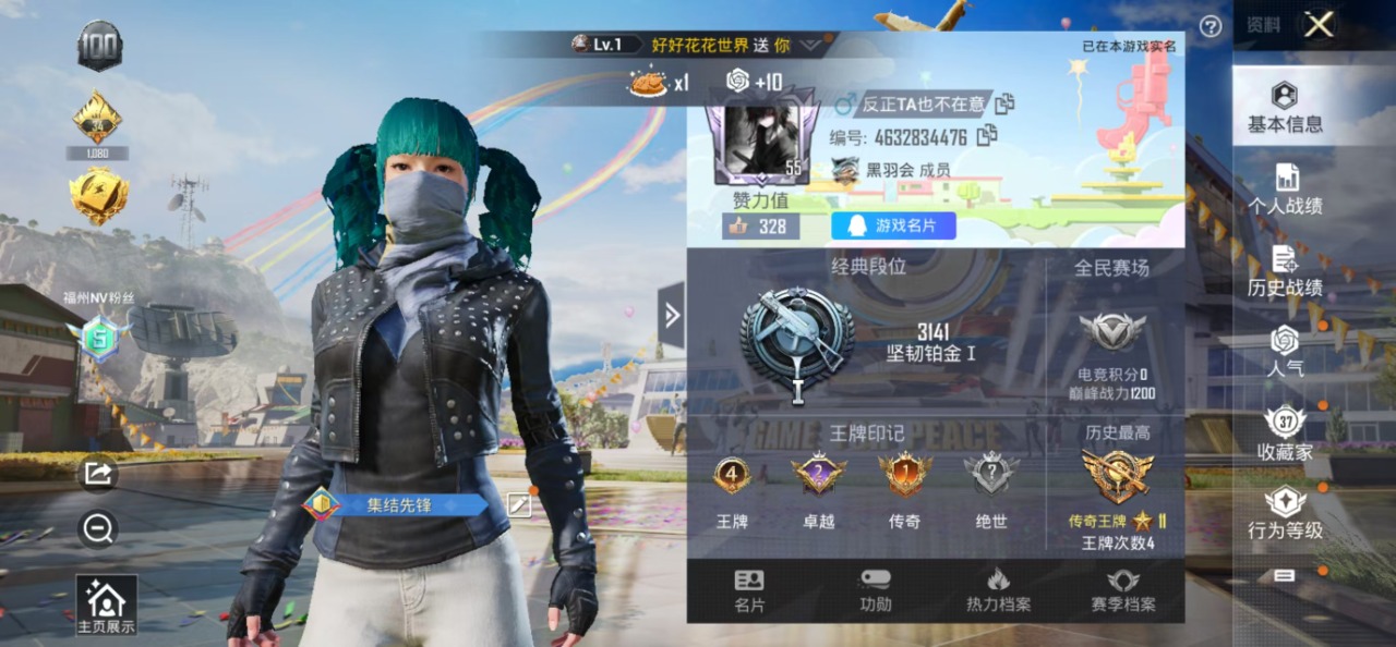HPQM3256384和平精英账号详情图3
