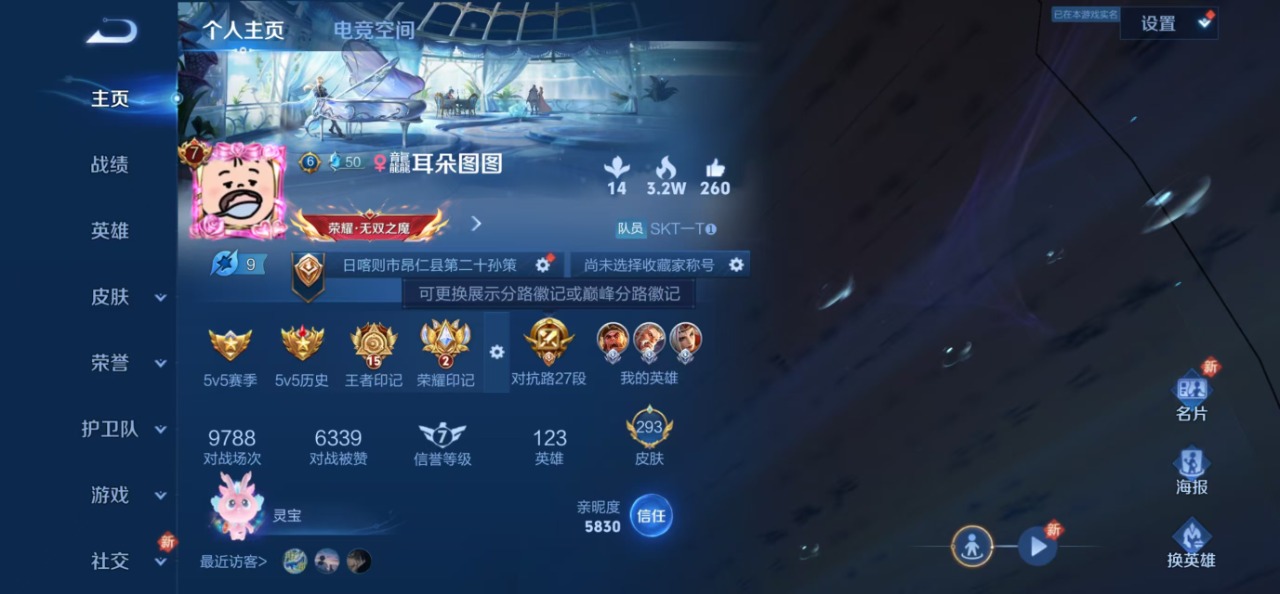 WZQM3157931王者荣耀账号详情图5 WZQM3157931王者荣耀账号详情图5