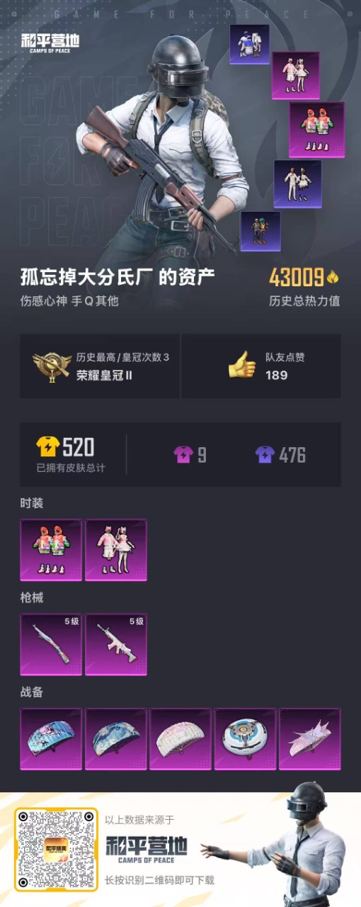 HPQM3243967和平精英账号详情图2 HPQM3243967和平精英账号详情图2