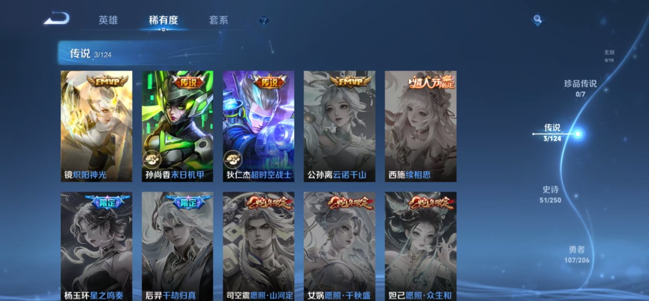 WZQM3158550王者荣耀账号详情图5 WZQM3158550王者荣耀账号详情图5