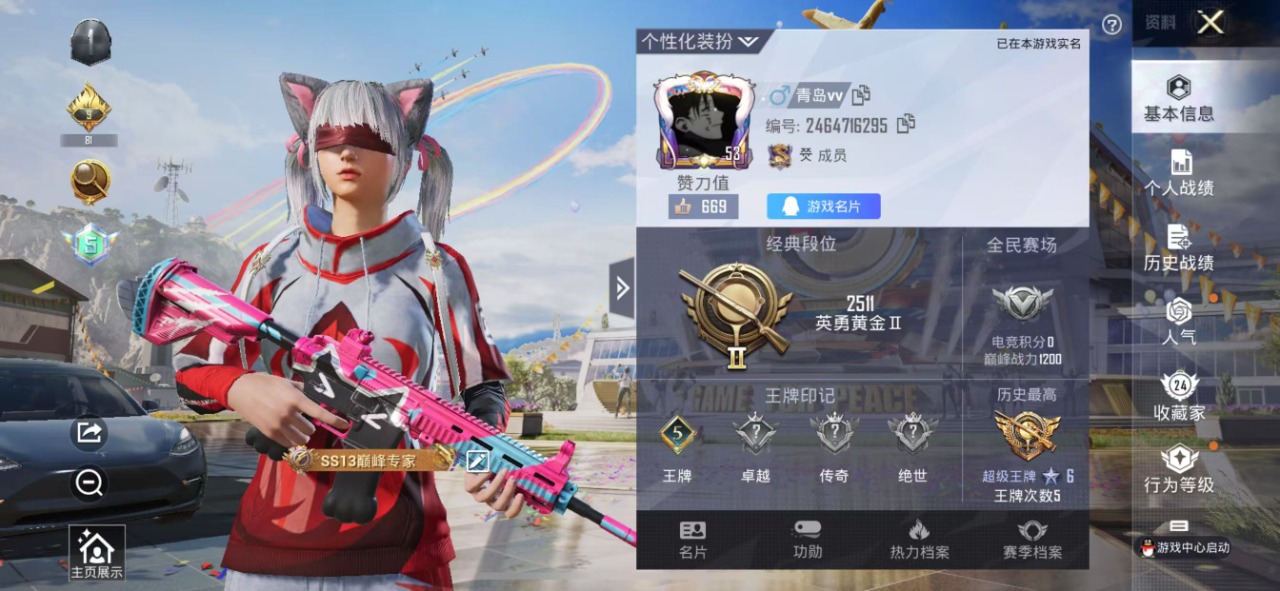 HPQM3252273和平精英账号详情图13 HPQM3252273和平精英账号详情图13