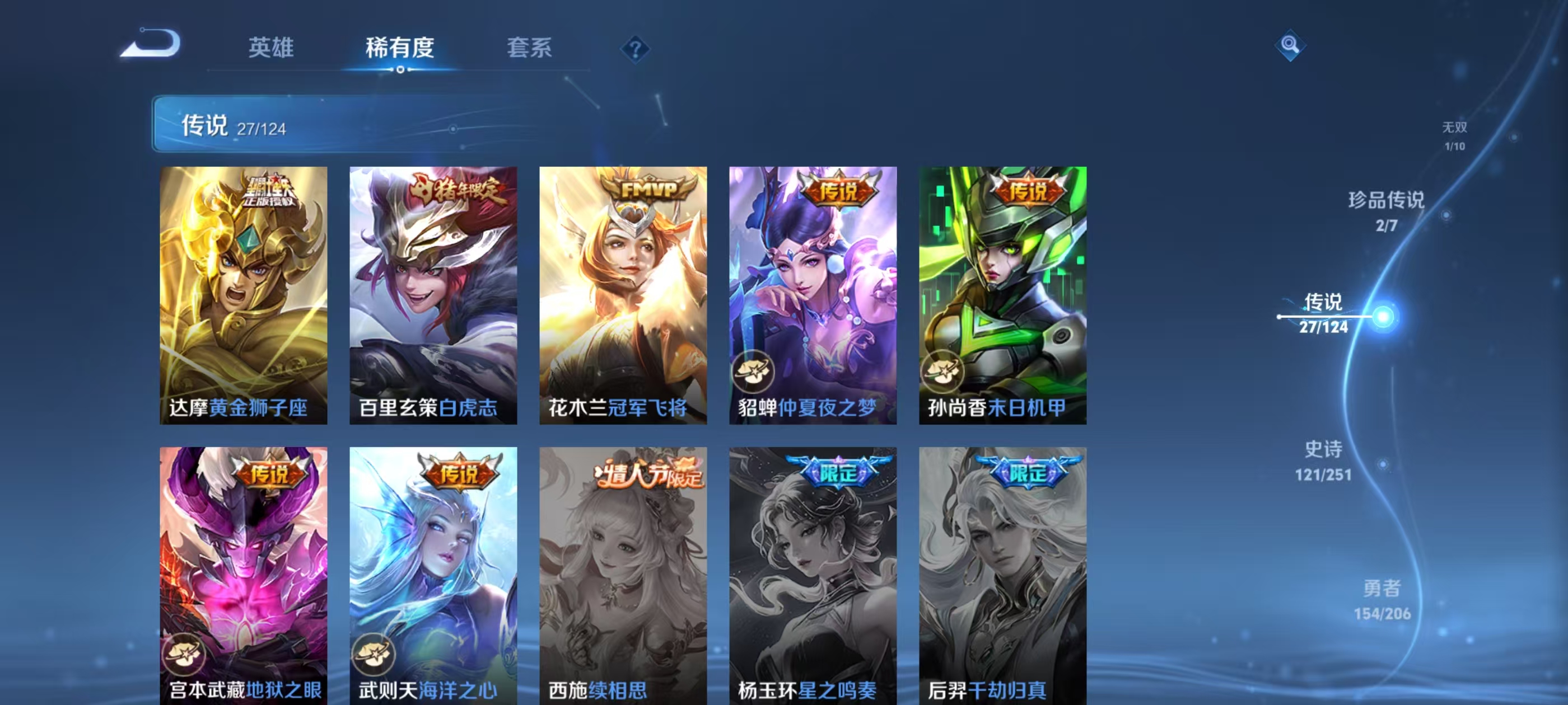 WZQM3148808王者荣耀账号详情图3