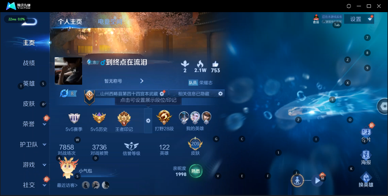 WZQM3163644王者荣耀账号详情图7