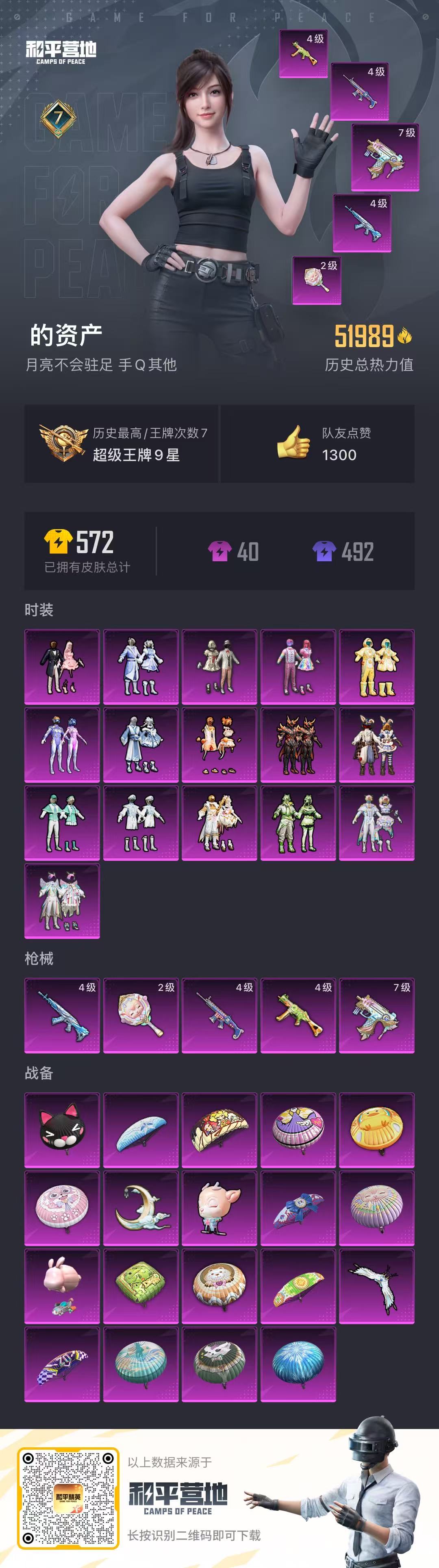 HPQM3256550和平精英账号详情图5 HPQM3256550和平精英账号详情图5