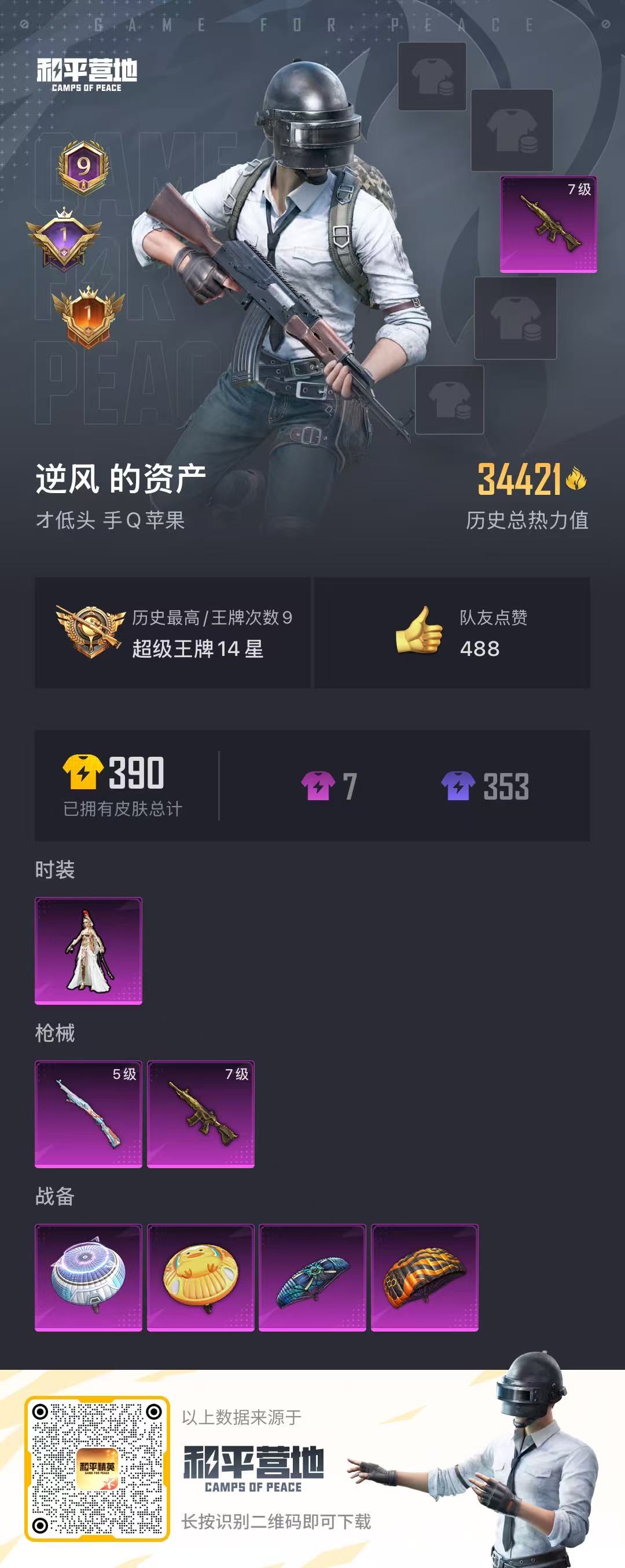 HPQM3244212和平精英账号详情图4 HPQM3244212和平精英账号详情图4