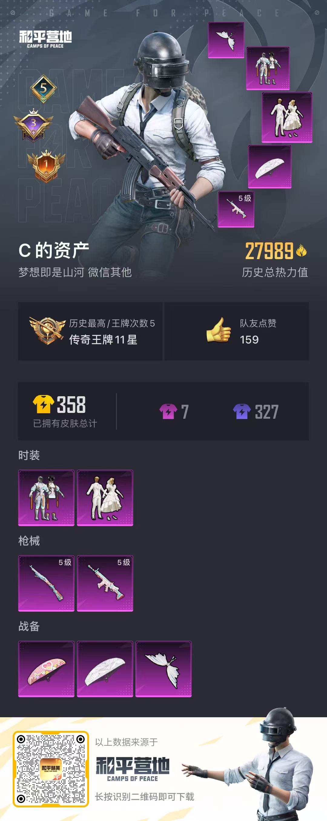 HPQM3247938和平精英账号详情图5 HPQM3247938和平精英账号详情图5