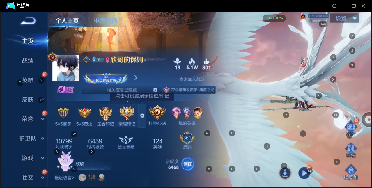 WZQM3163876王者荣耀账号详情图5