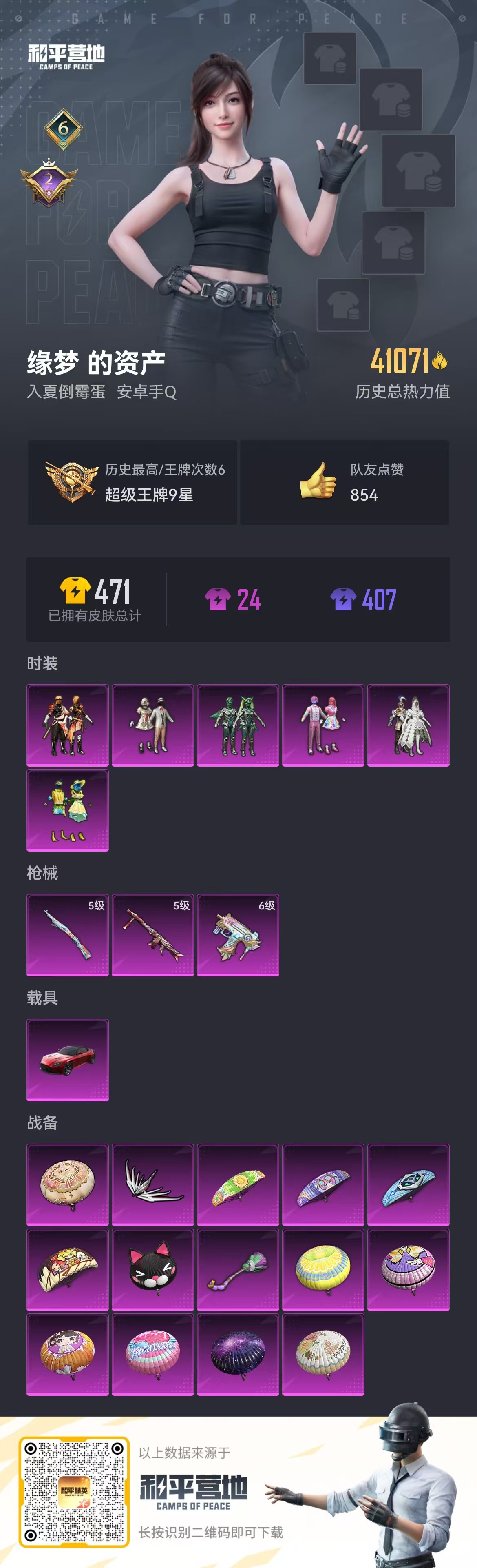 HPQM3258480和平精英账号详情图3 HPQM3258480和平精英账号详情图3