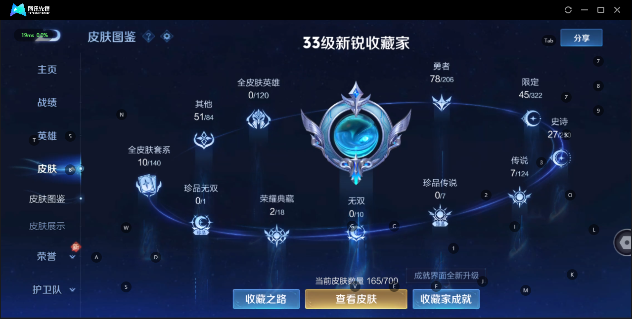 WZQM3152293王者荣耀账号详情图3 WZQM3152293王者荣耀账号详情图3