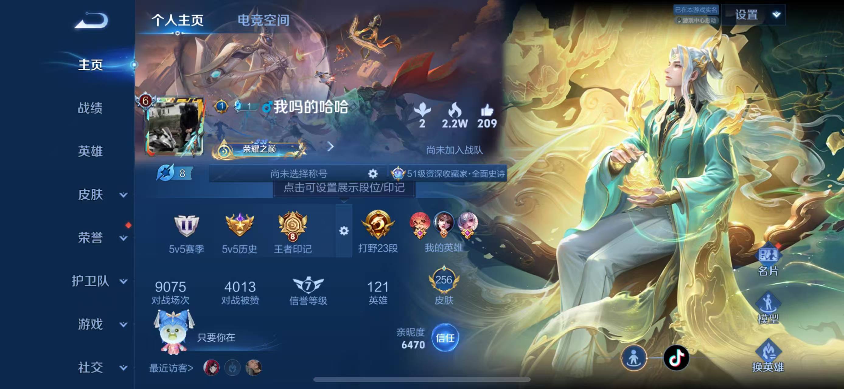 WZQM3152291王者荣耀账号详情图2 WZQM3152291王者荣耀账号详情图2