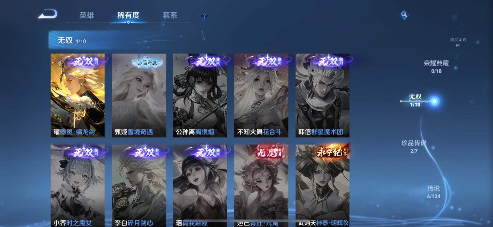 WZQM3159619王者荣耀账号详情图3