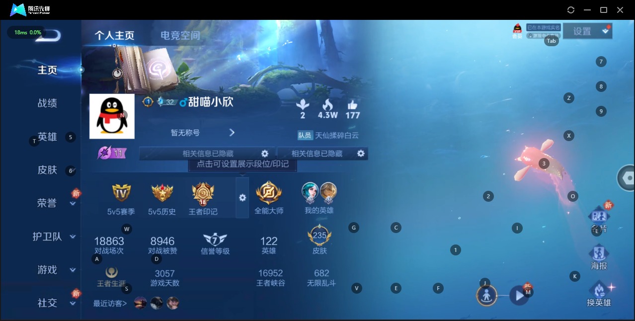 WZQM3156331王者荣耀账号详情图8 WZQM3156331王者荣耀账号详情图8