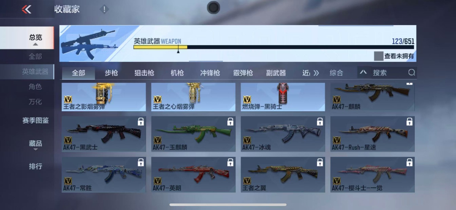 CFMQM331091枪战王者账号详情图13