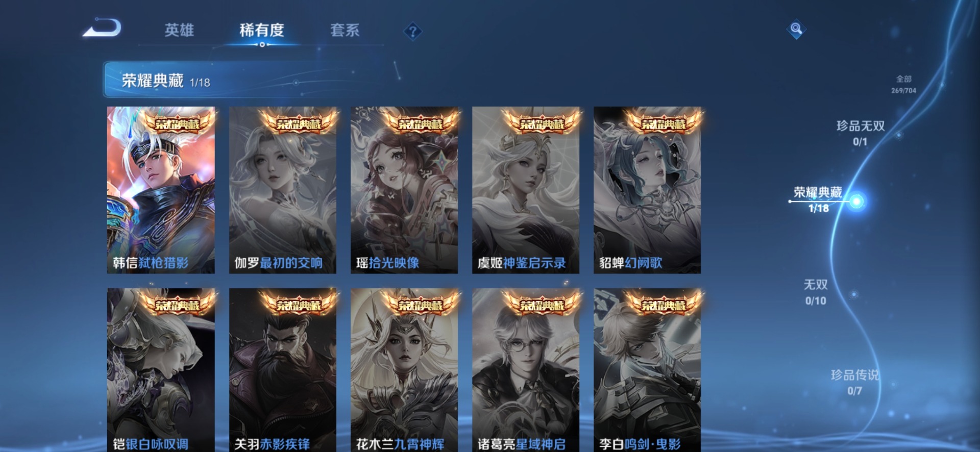WZQM3163194王者荣耀账号详情图3 WZQM3163194王者荣耀账号详情图3