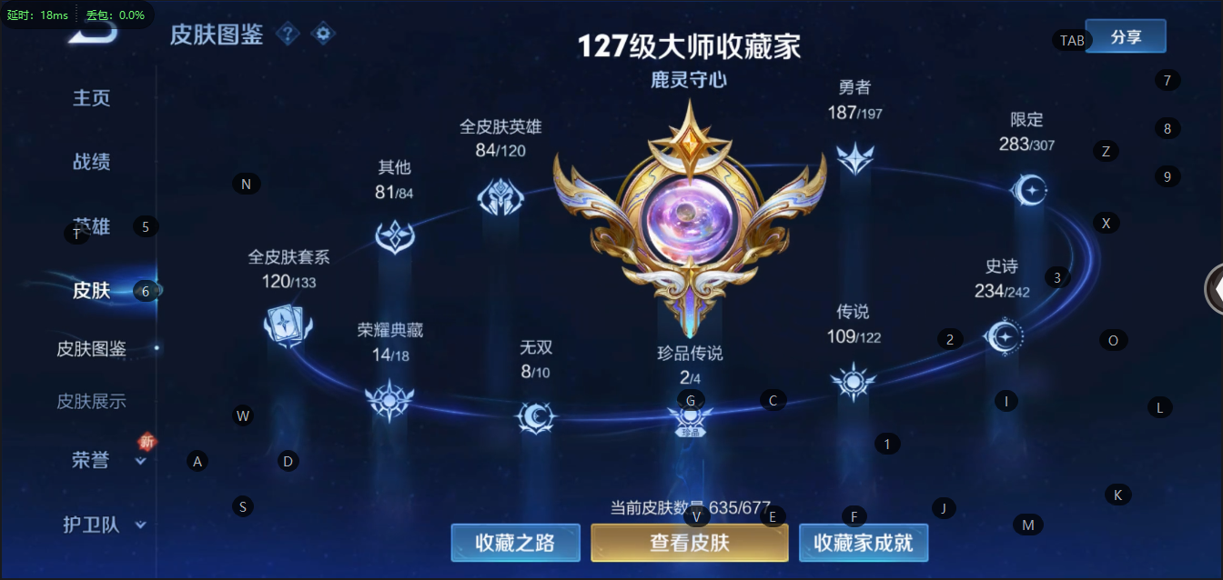 WZQM3152412王者荣耀账号详情图2 WZQM3152412王者荣耀账号详情图2