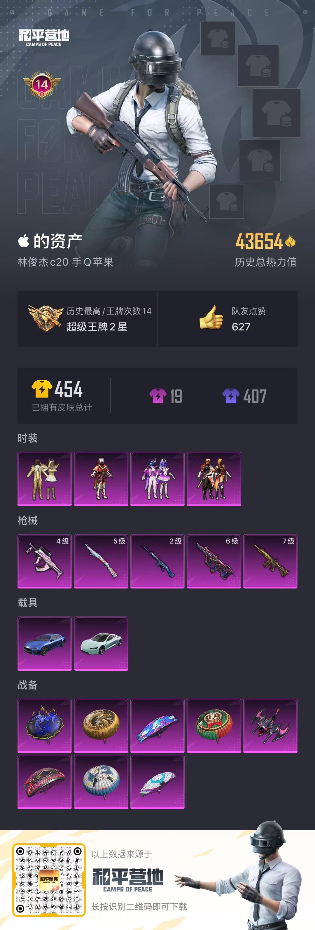 HPQM3244143和平精英账号详情图6